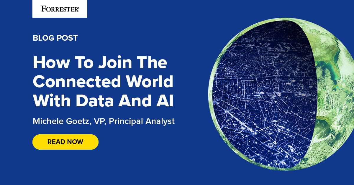 How To Join The Connected World With Data And AI
