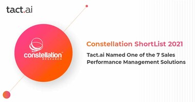 Tact.ai Named One of the 7 Sales Performance Management Solutions to Know by Constellation Research