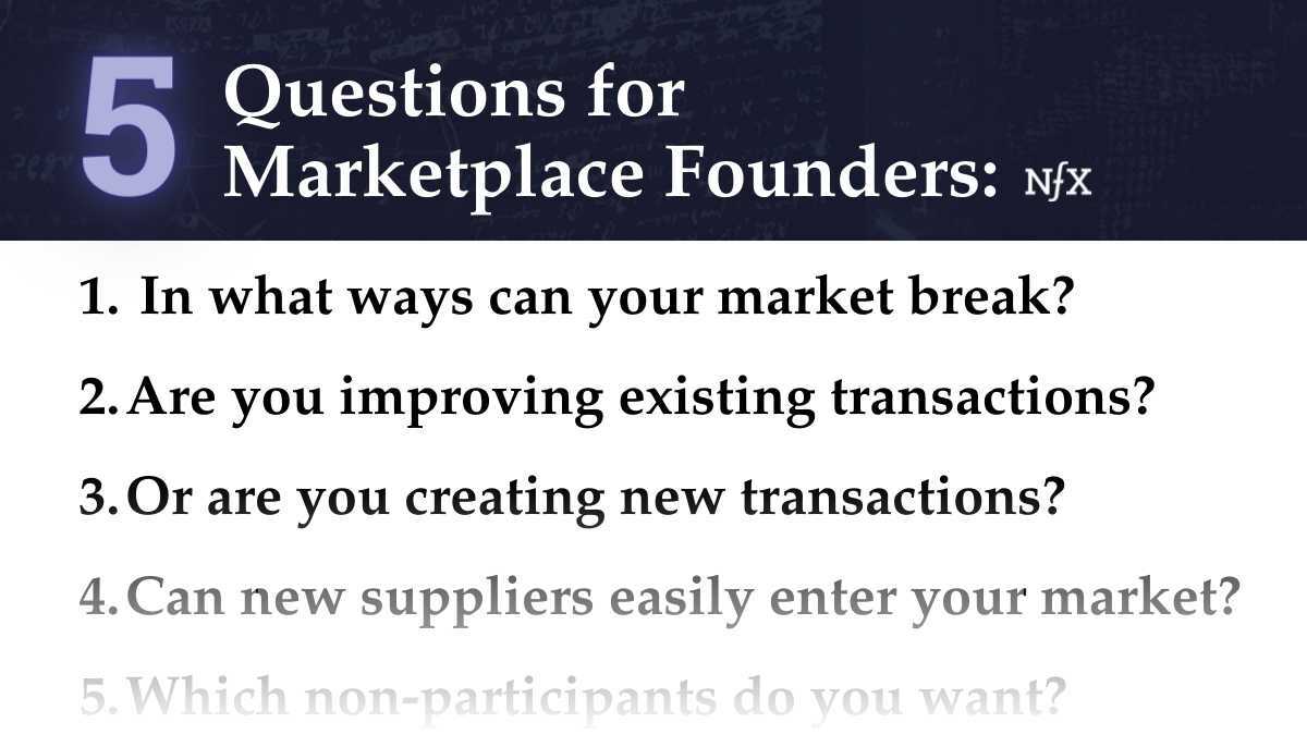 Unlocking "Disruptive Power" For Your Marketplace