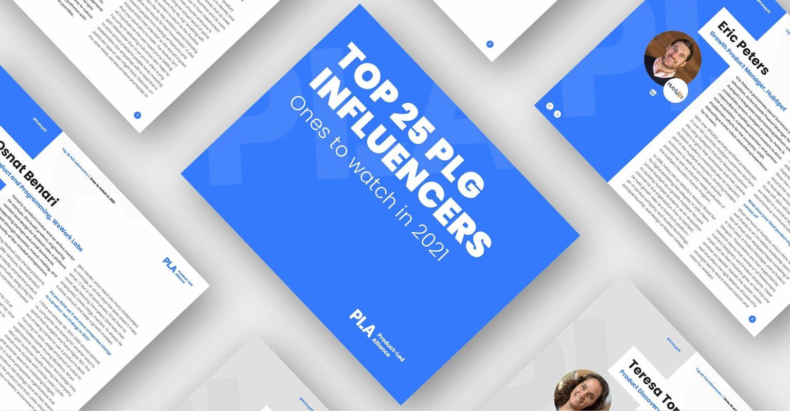 Introducing your 25 Top PLG Influencers for 2021