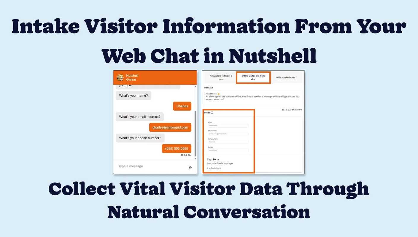 Gather Crucial Information From Website Visitors in a More Natural Way