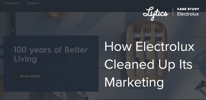 Takeaways from how Electrolux built up its marketing