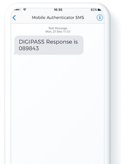 Mobile Authenticator SMS Datasheet