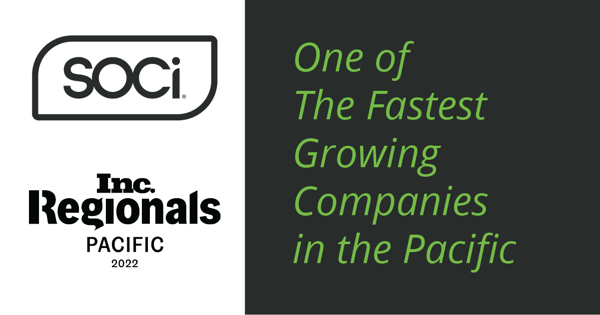 SOCi Recognized By Forbes and Inc. Magazine for Culture and Sustained Growth - SOCi -