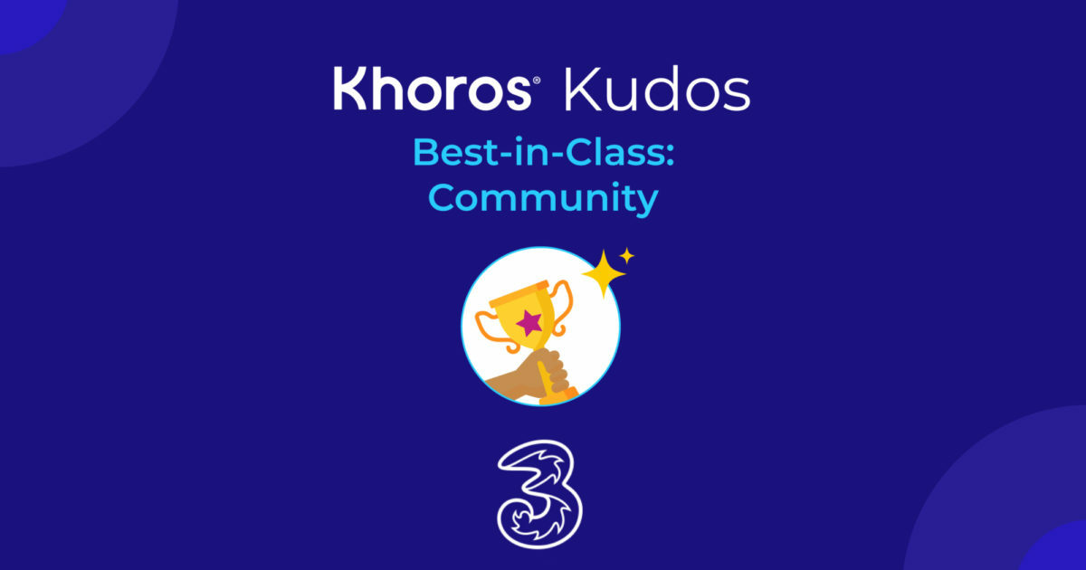 Best-in-Class Community: Three Ireland | Khoros Kudos