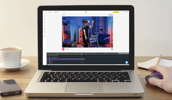 Start making videos easily and quickly with Maker: Storyblocks' online video editor