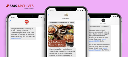 SMS Archives: A Search Engine for SMS Marketing Examples