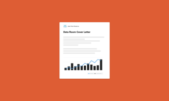 How to Write a Cover Letter for Your Data Room