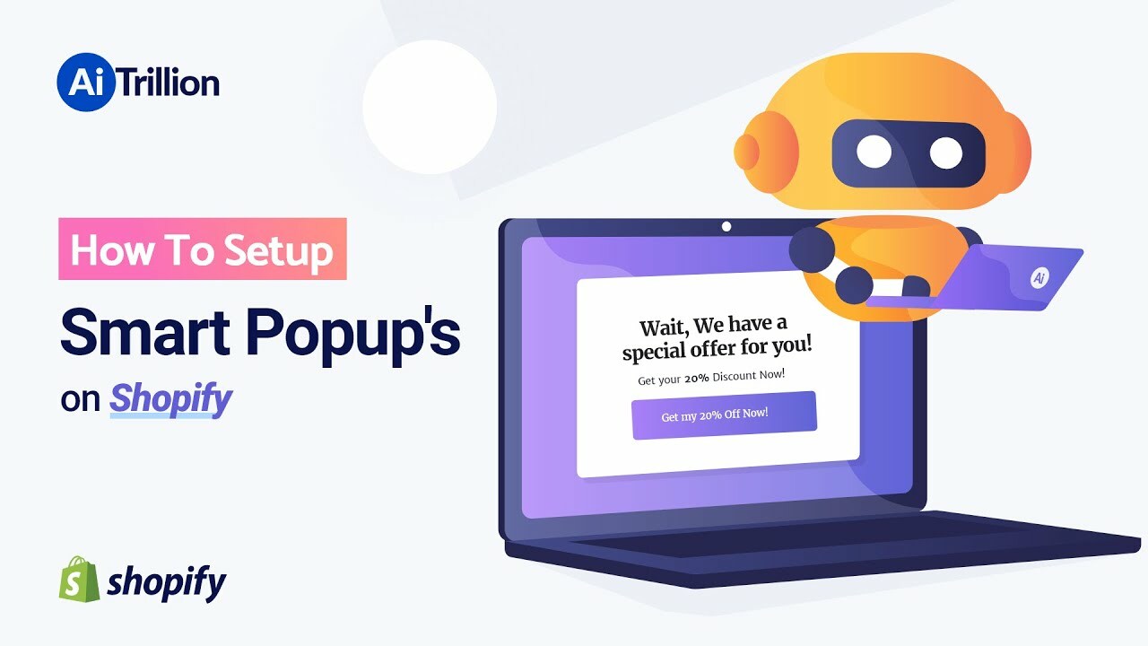 How to setup Smart Popup's in the Shopify store
