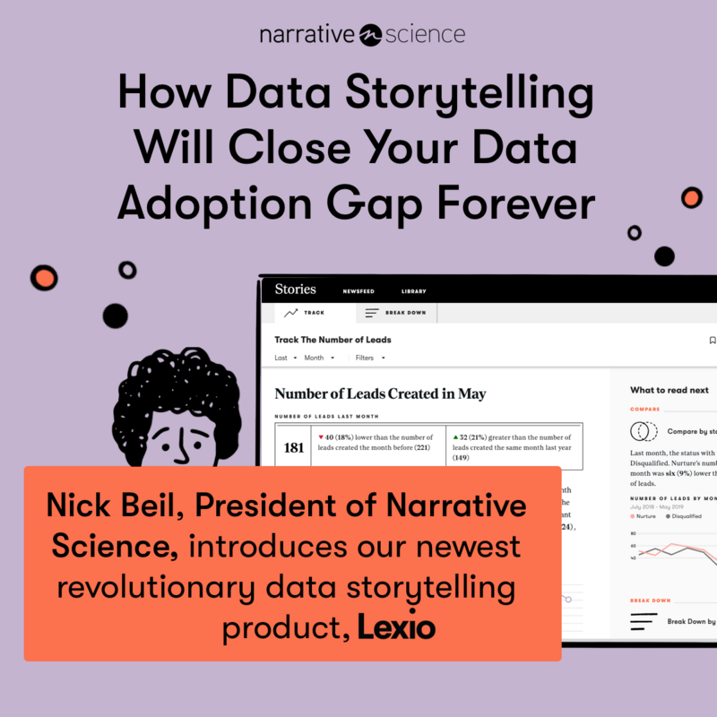 [Product Showcase] How Data Storytelling Will Close Your Data Adoption Gap Forever