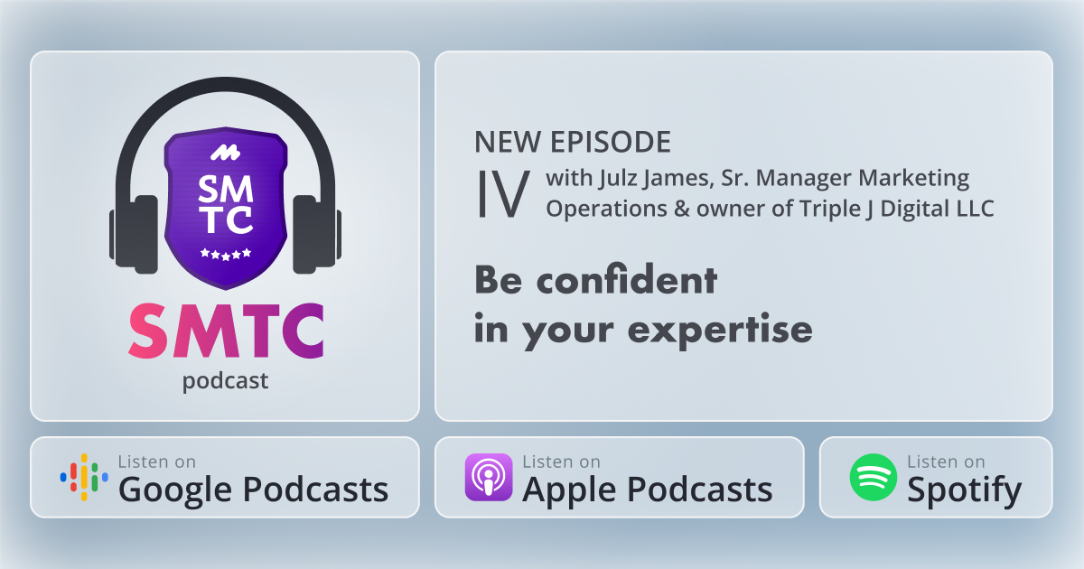 Be confident in your expertise 