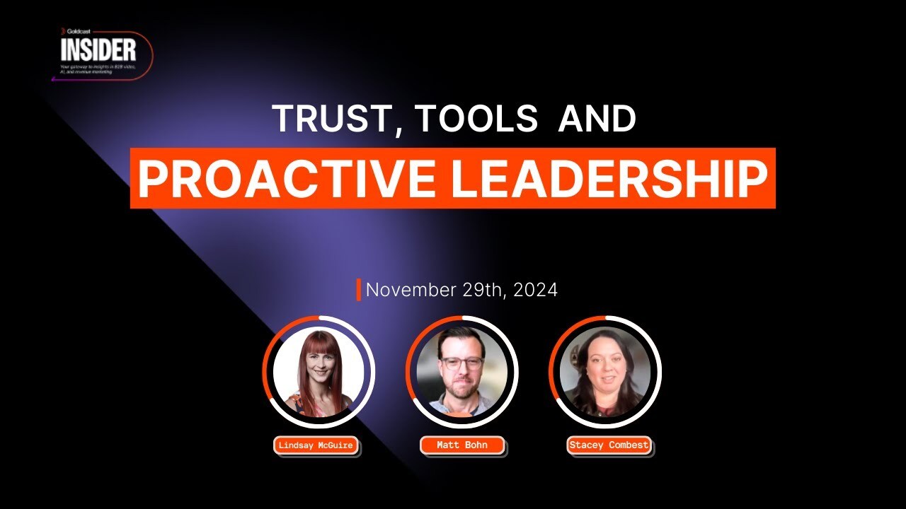 Proactive Leadership - Achieving Buy-In and Delivering Results | Goldcast Insider