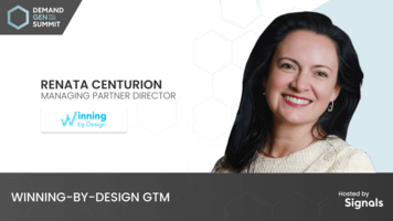 Winning by Design GTM