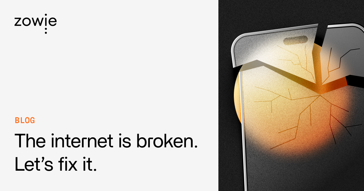 The Internet Is Broken. Let's Fix It.