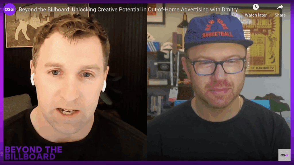 Unlocking Creativity in Out-of-Home Advertising: Insights from Dmitry Shamis