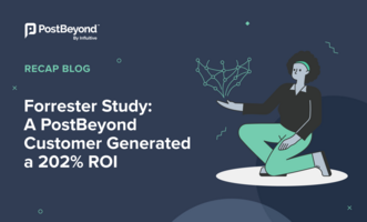 Forrester Study: A PostBeyond Customer Generated a 202% ROI