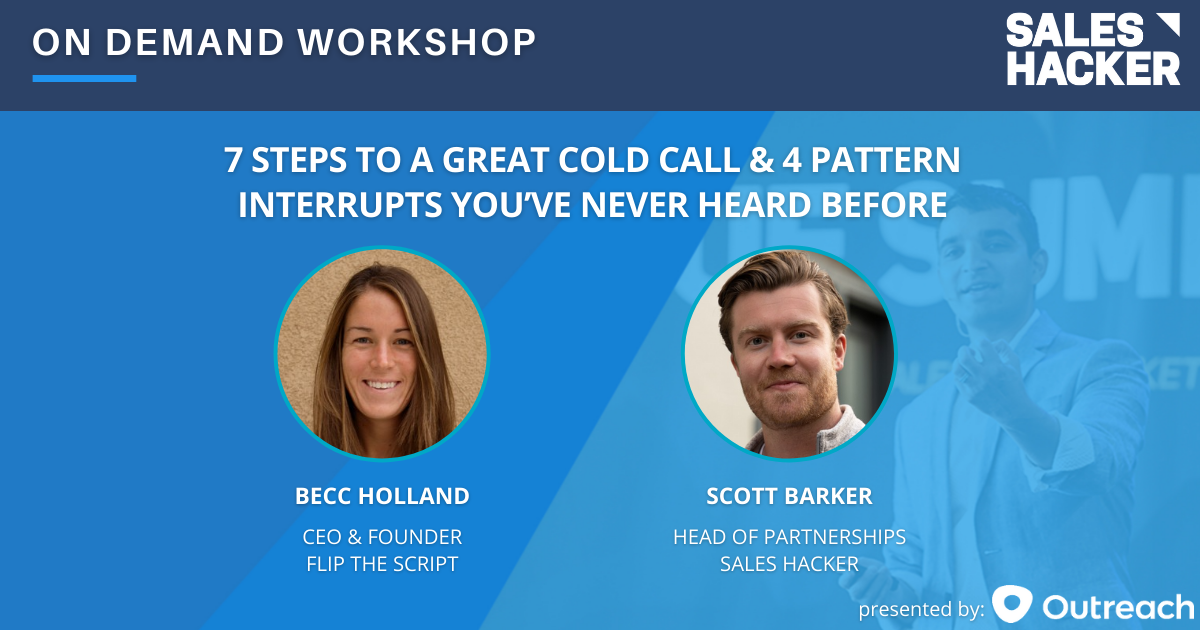 7 Steps to a GREAT Cold Call & 4 Pattern Interrupts You've Never Heard Before