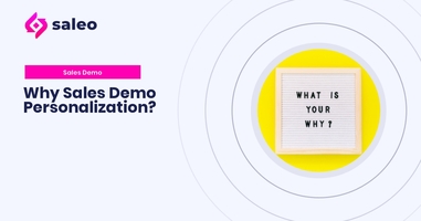 Why Sales Demo Personalization?