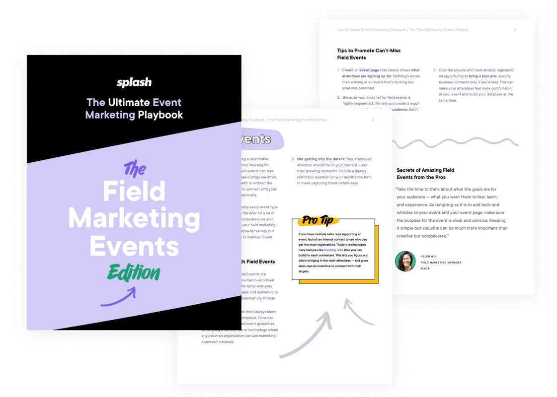 Your Ultimate Event Marketing Playbook: The Field Marketing Edition