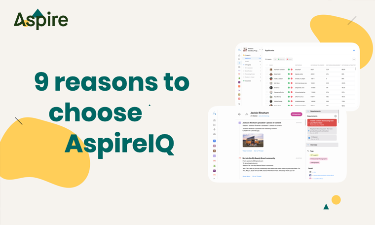 9 reasons to choose Aspire