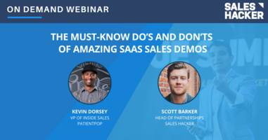 The Must-Know Do's and Don'ts of Amazing SaaS Sales Demos