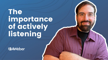 The importance of actively listening
