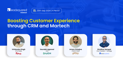 Boosting Customer Experience through CRM and Martech