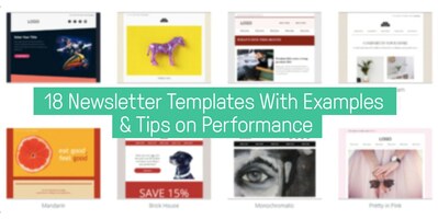 18 Newsletter Templates and Tips on Performance