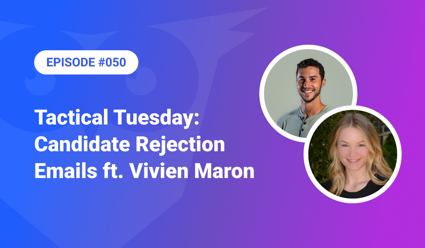Candidate Rejection Emails ft. Vivien Maron