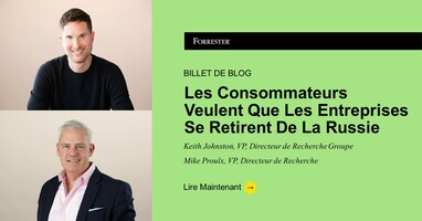 Les Consommateurs Veulent Que Les Entreprises Se Retirent De La Russie