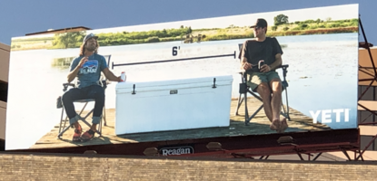 Clever Yeti Social Distancing Billboard - Swipe File