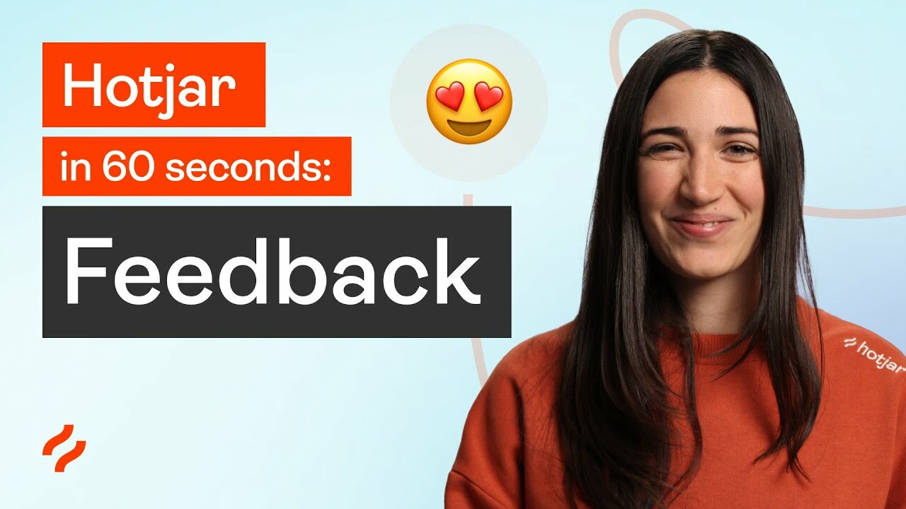 Hotjar Feedback in 60 seconds: get live user input daily