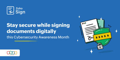 Stay secure while signing documents digitally this Cybersecurity Awareness Month