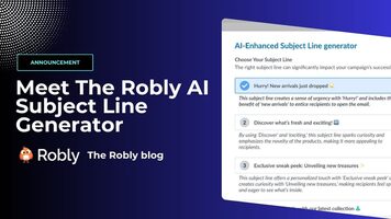 Meet Robly AI Subject Line Creator And How to Get Better Opens