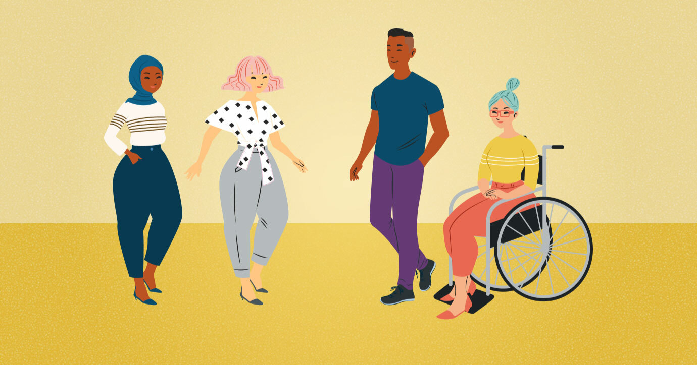 Inclusive imagery: Examples of representation in email design