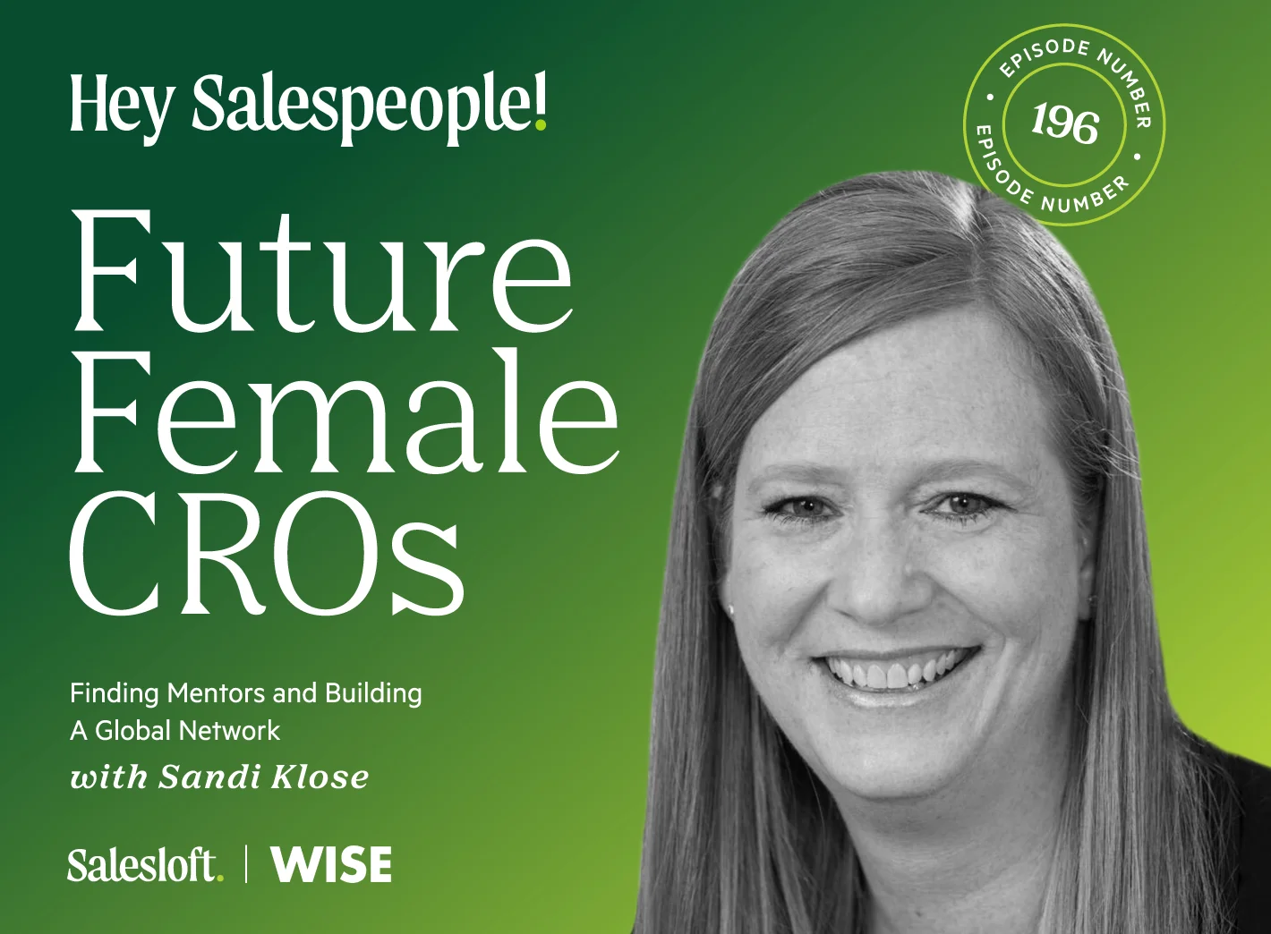 Finding Mentors and Building A Global Network with Sandi Klose