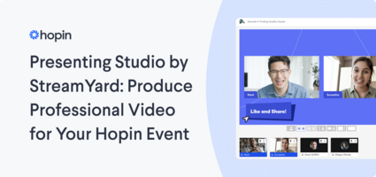 Studio by StreamYard: Pro Video for Hopin Events