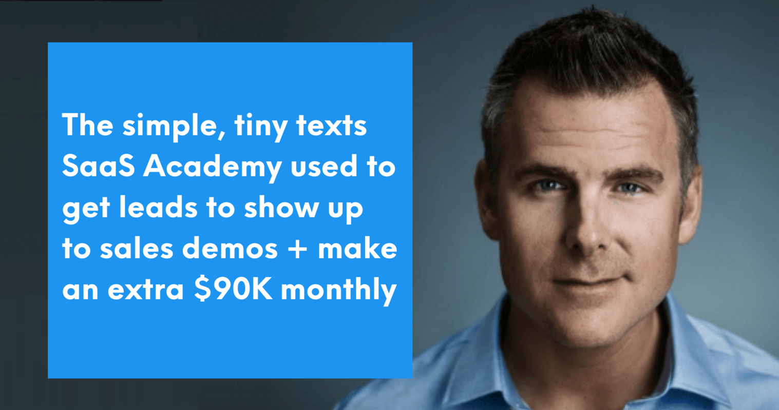 SaaS Academy Case Study: Boosting Success with SMS