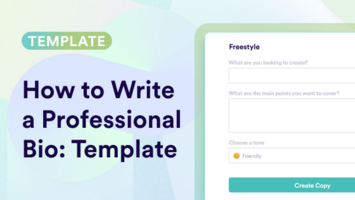 Professional Bio Templates: How To Write & Examples