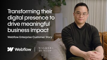 Learn how Walker & Dunlop's digital presence was transformed thanks to the Webflow CMS