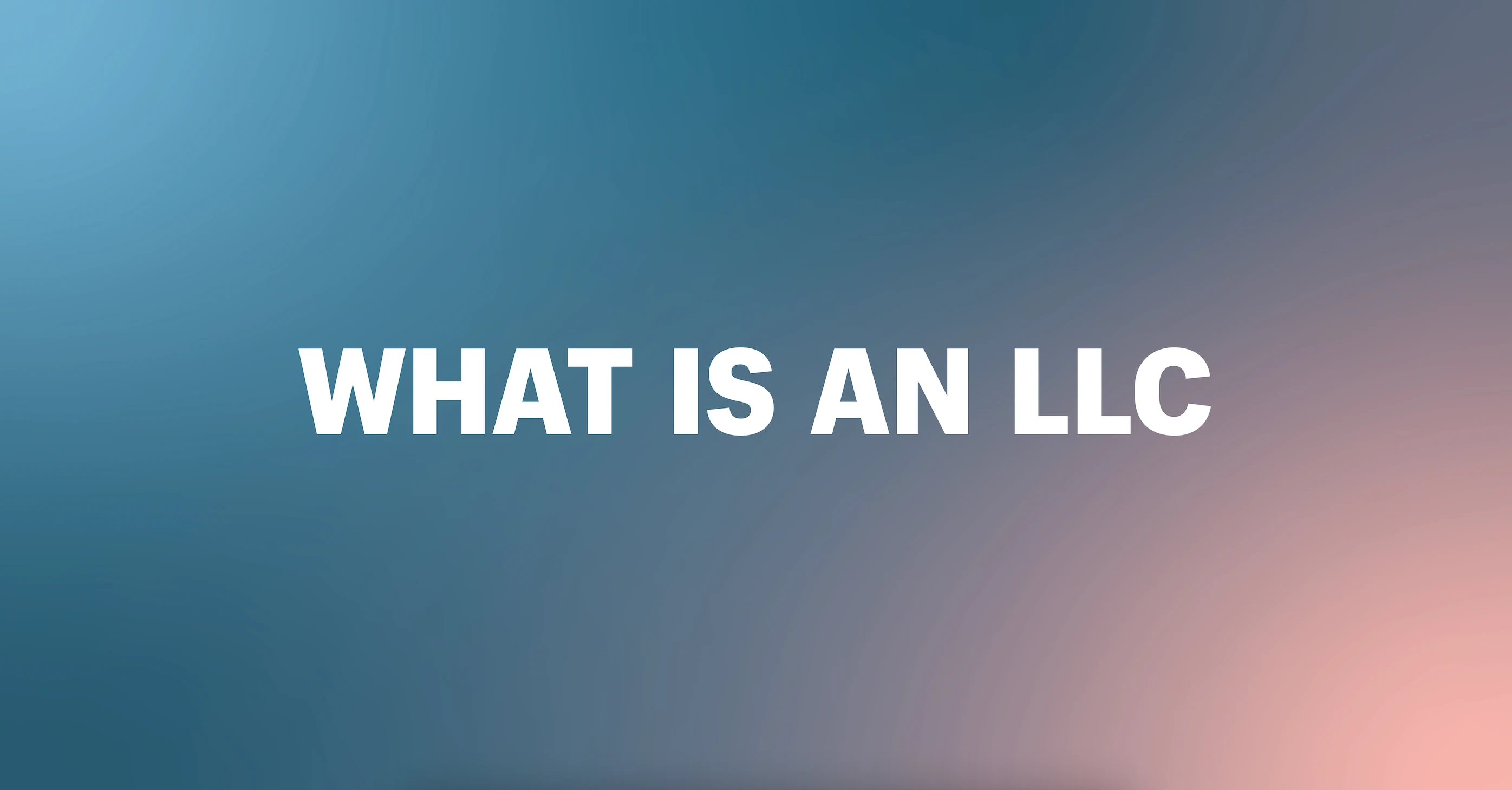 What Is an LLC? Definition + Guide (2023)
