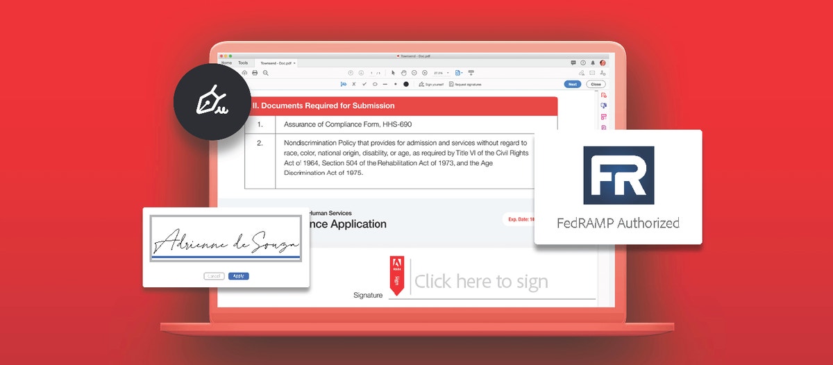 Adobe Reaches Public Sector Milestone with FedRAMP Moderate Authorization for Adobe Acrobat Sign for Government | Adobe Blog
