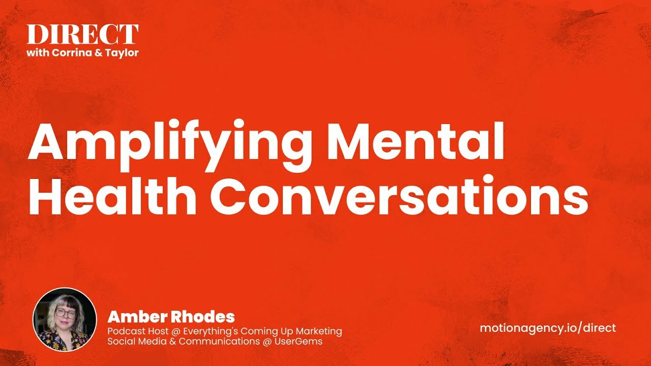 Amber Rhodes: Amplifying Mental Health Conversations