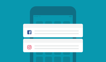 Monitorear e interactuar en cualquier momento con las notificaciones automáticas de Facebook e Instagram desde el dispositivo móvil
