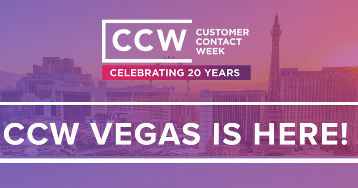 See You at Customer Contact Week in Las Vegas