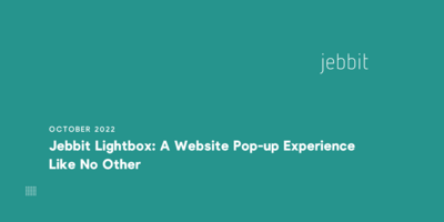 Introducing Jebbit Lightbox: A Website Pop-up Experience Like No Other