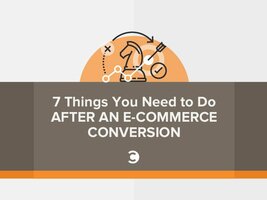7 Things You Need to Do After an E-commerce Conversion