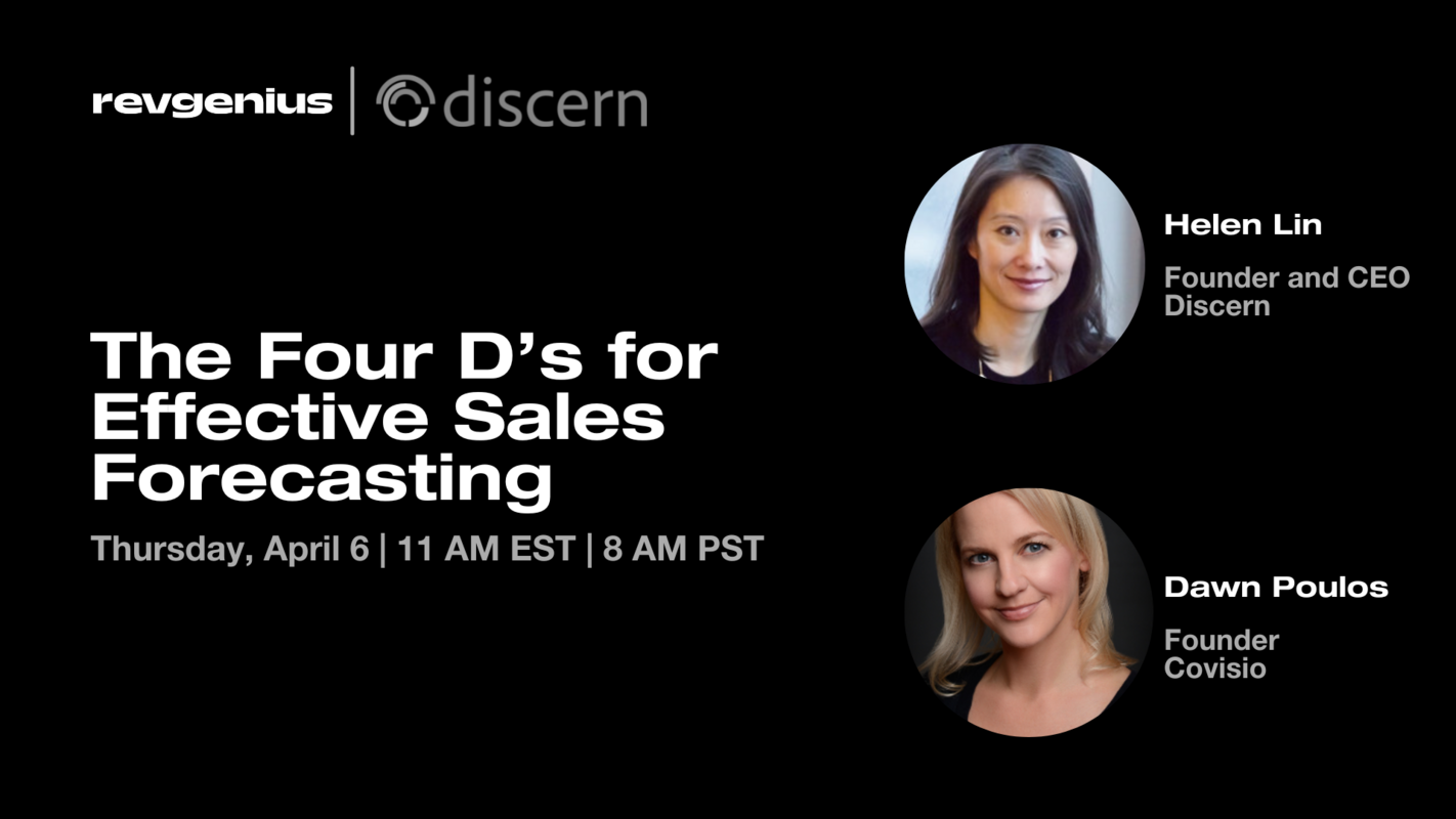 The Four D's for Effective Sales Forecasting