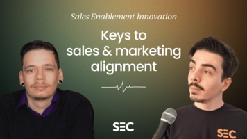 "When marketing & sales work independently, they can work against each other", Jarod Spiewak