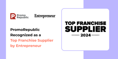 PromoRepublic Recognized as a Top Franchise Supplier by Entrepreneur